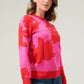 Crocket Floral High Neck Sweater