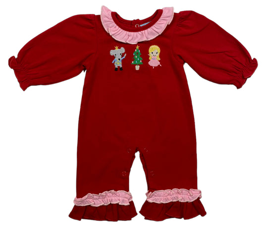 Three Sisters Nutcracker Romper