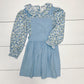 Ishtex Blue Flower Jumper Set