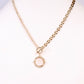 McKeen Charm Toggle Necklace GOLD