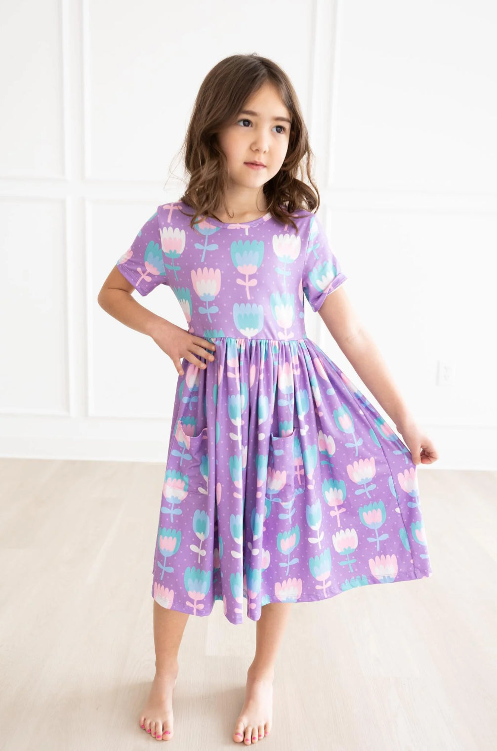 MR Too Cool Tulips Twirl Dress