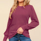 Fall Ribbed Top