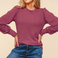 Fall Ribbed Top