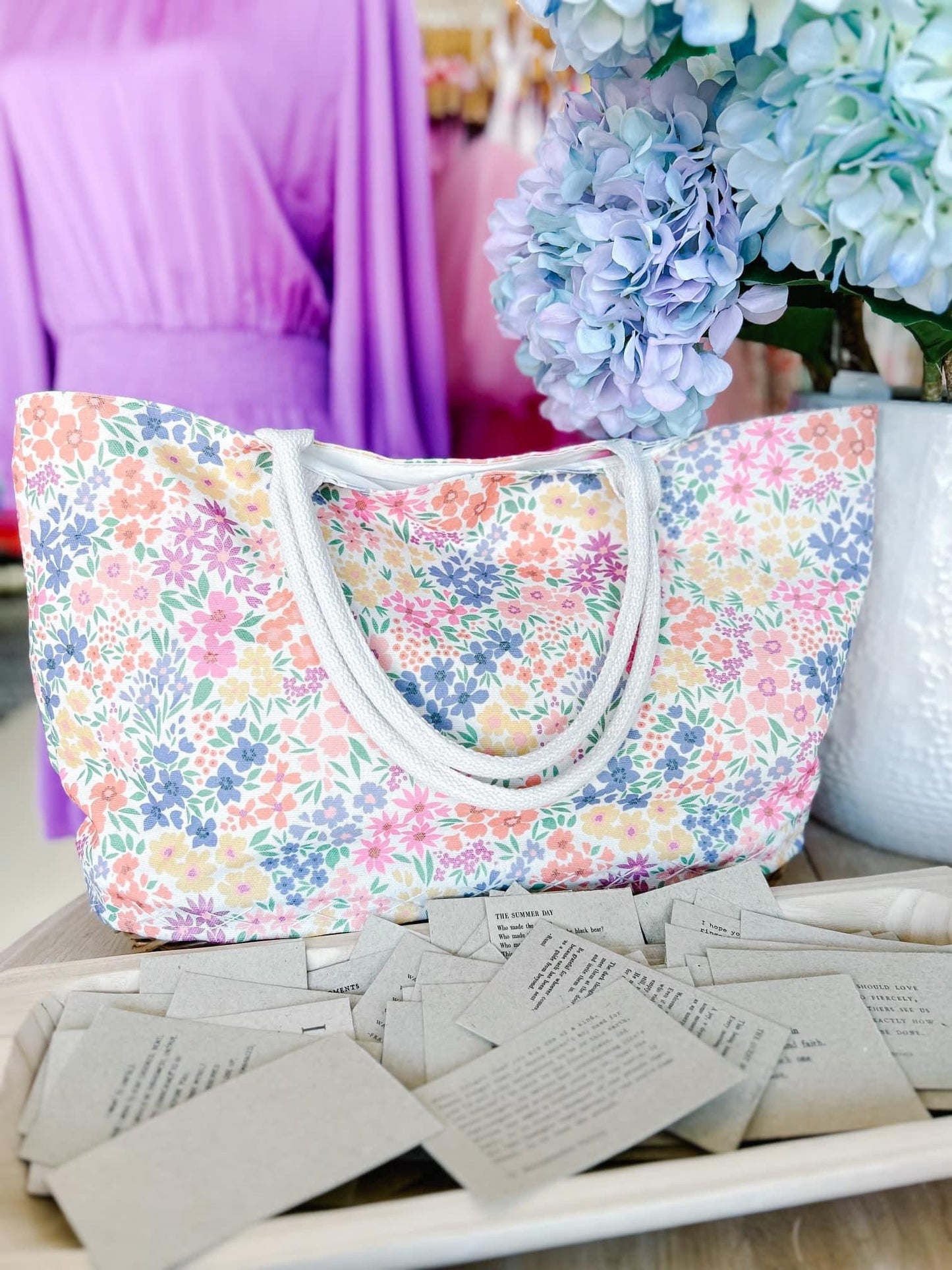 Blooms Basket Tote