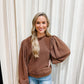 Sophie Puff Sleeve Sweatshirt