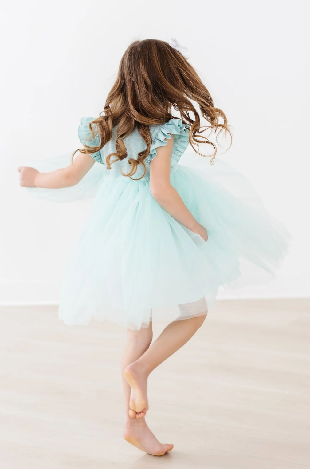 MR Sage Shimmer Tutu Dress