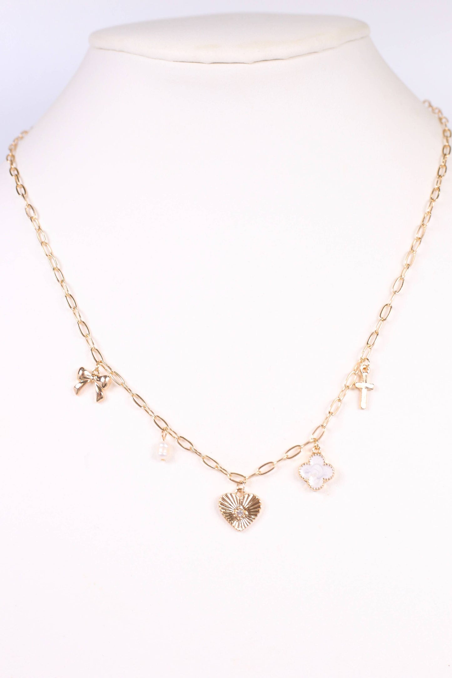 Allisyn Charm Necklace GOLD