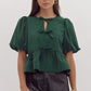 Gimme Green Blouse