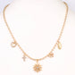 Peterman Charm Necklace GOLD