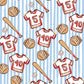 Baseball Minky Blanket