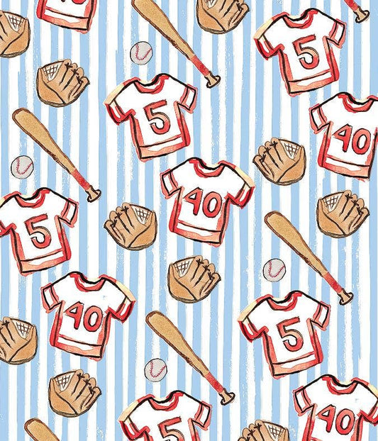 Baseball Minky Blanket