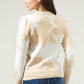 Crocket Floral High Neck Sweater