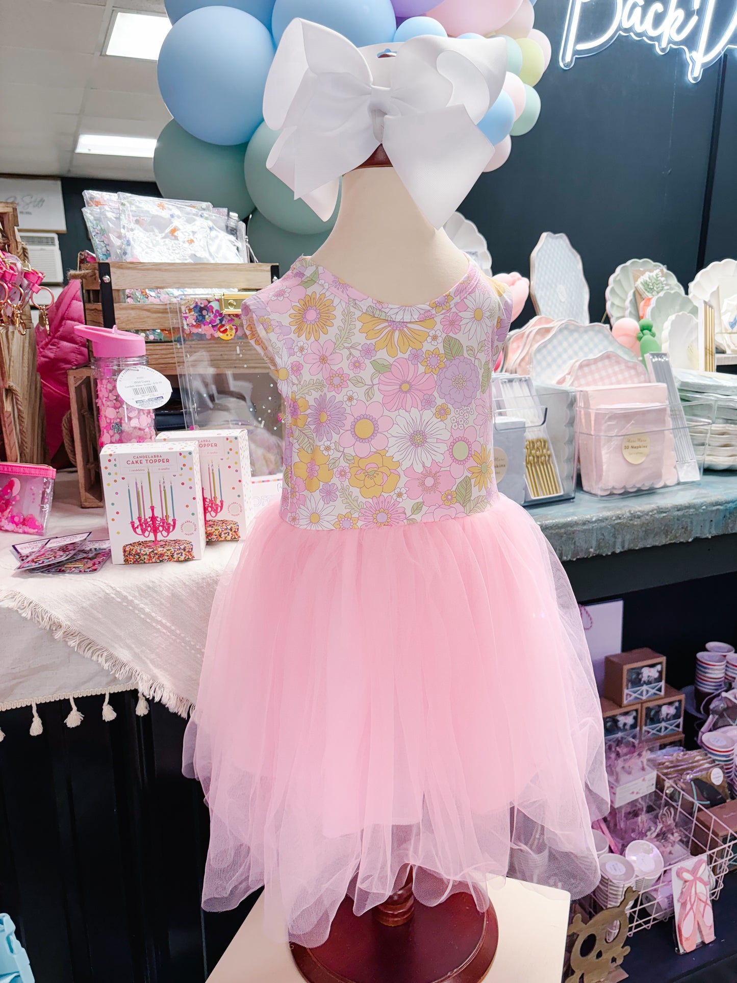 MR Springtime Tank Tutu Dress