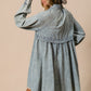 Mineral Washed Denim Dress