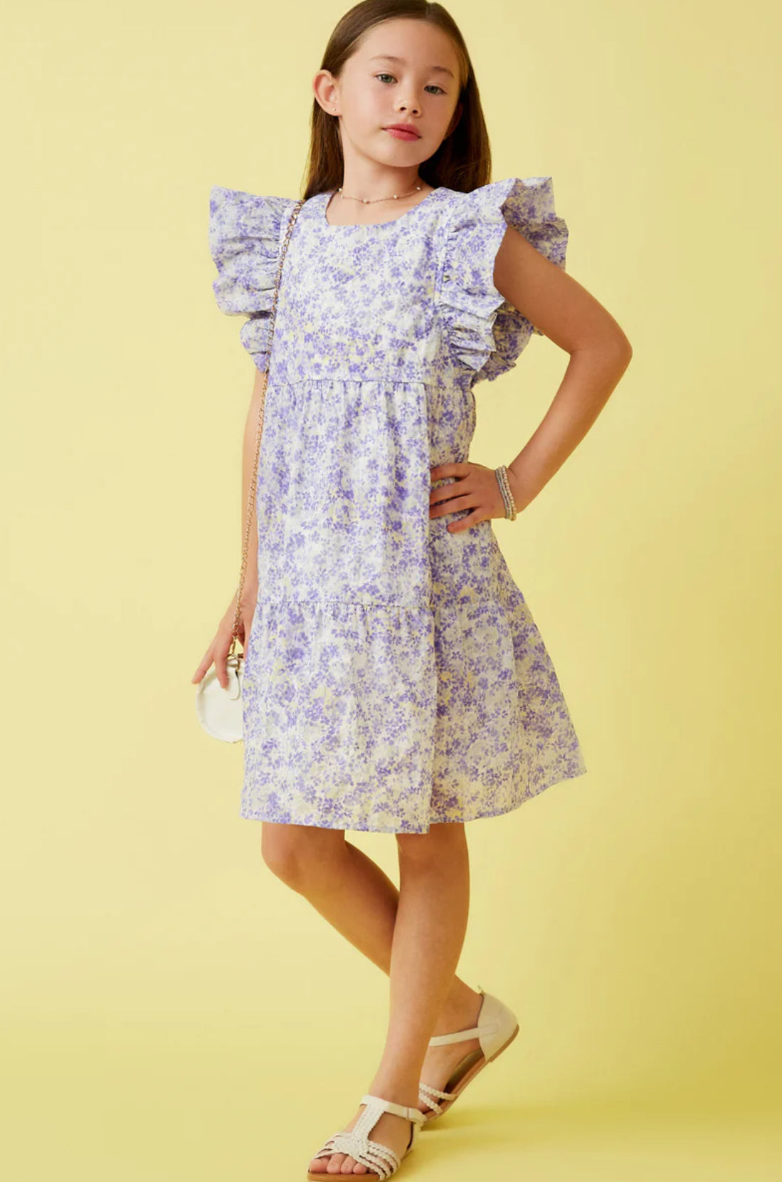 Hayden Girl Ditsy Floral Dress