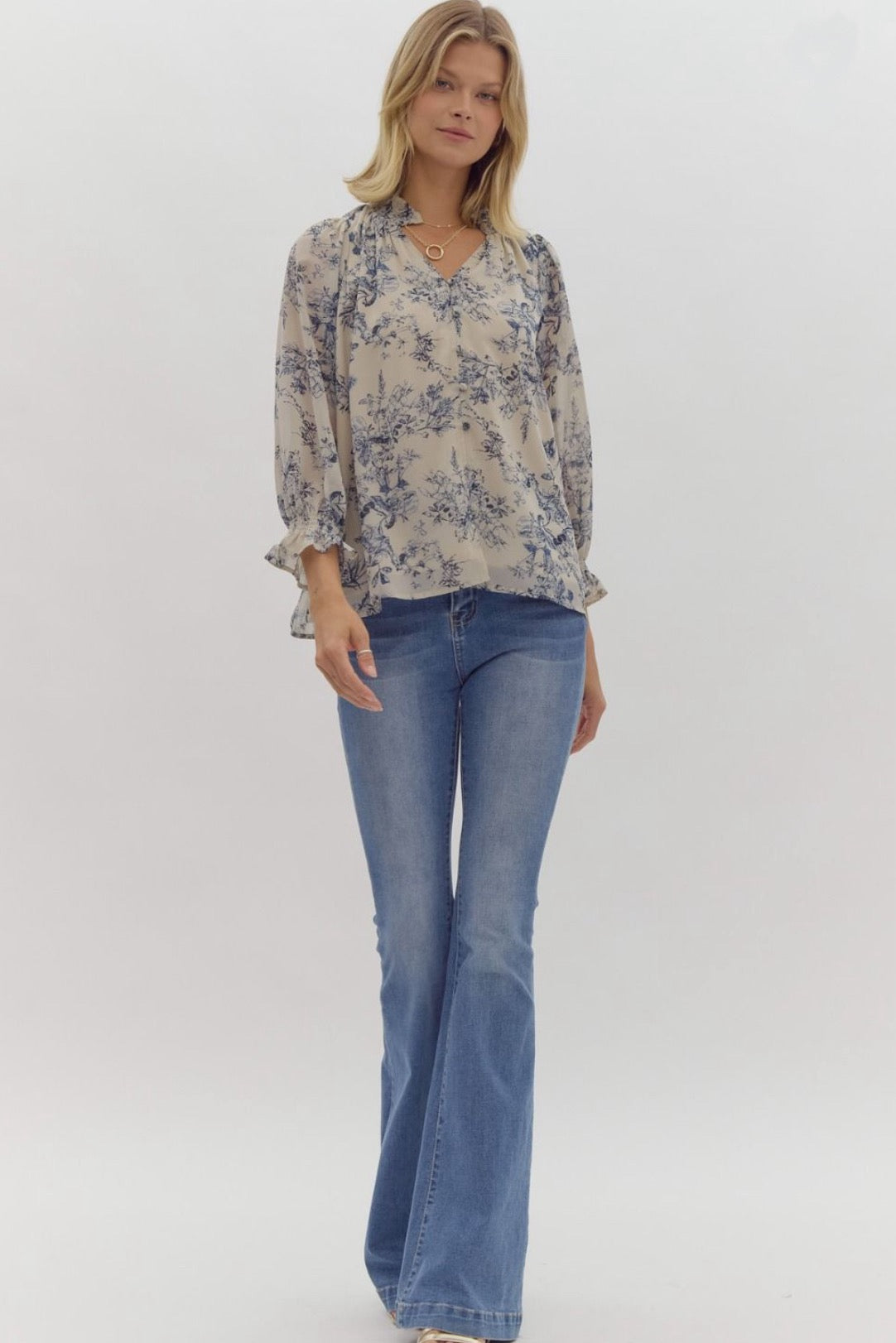 Taupe Designs Blouse