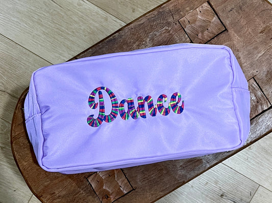 Dance Pouch Striped Stitching