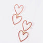 Just a Crush Heart Earring PINK