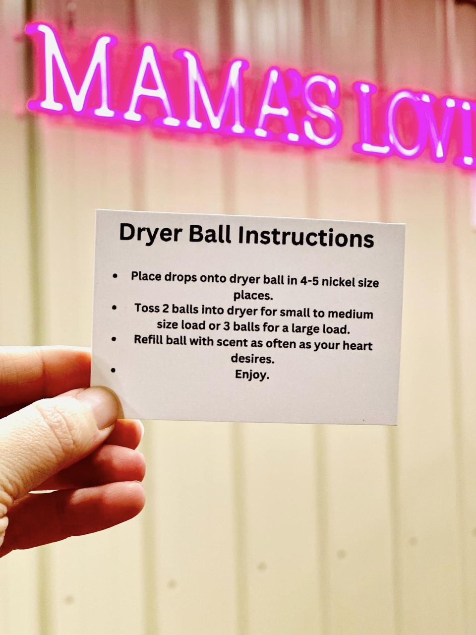 Mama's Lovin' Dryer Ball Sets