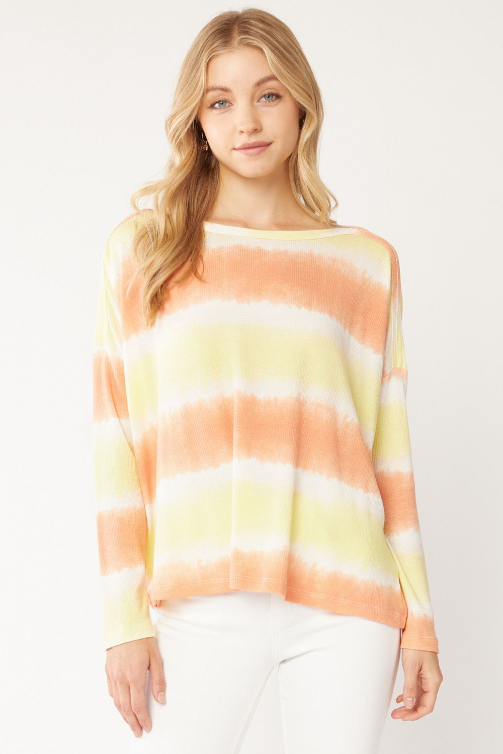 Sunrise Comfy Drop Shoulder Top