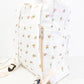 Cream Rose Print Backpack